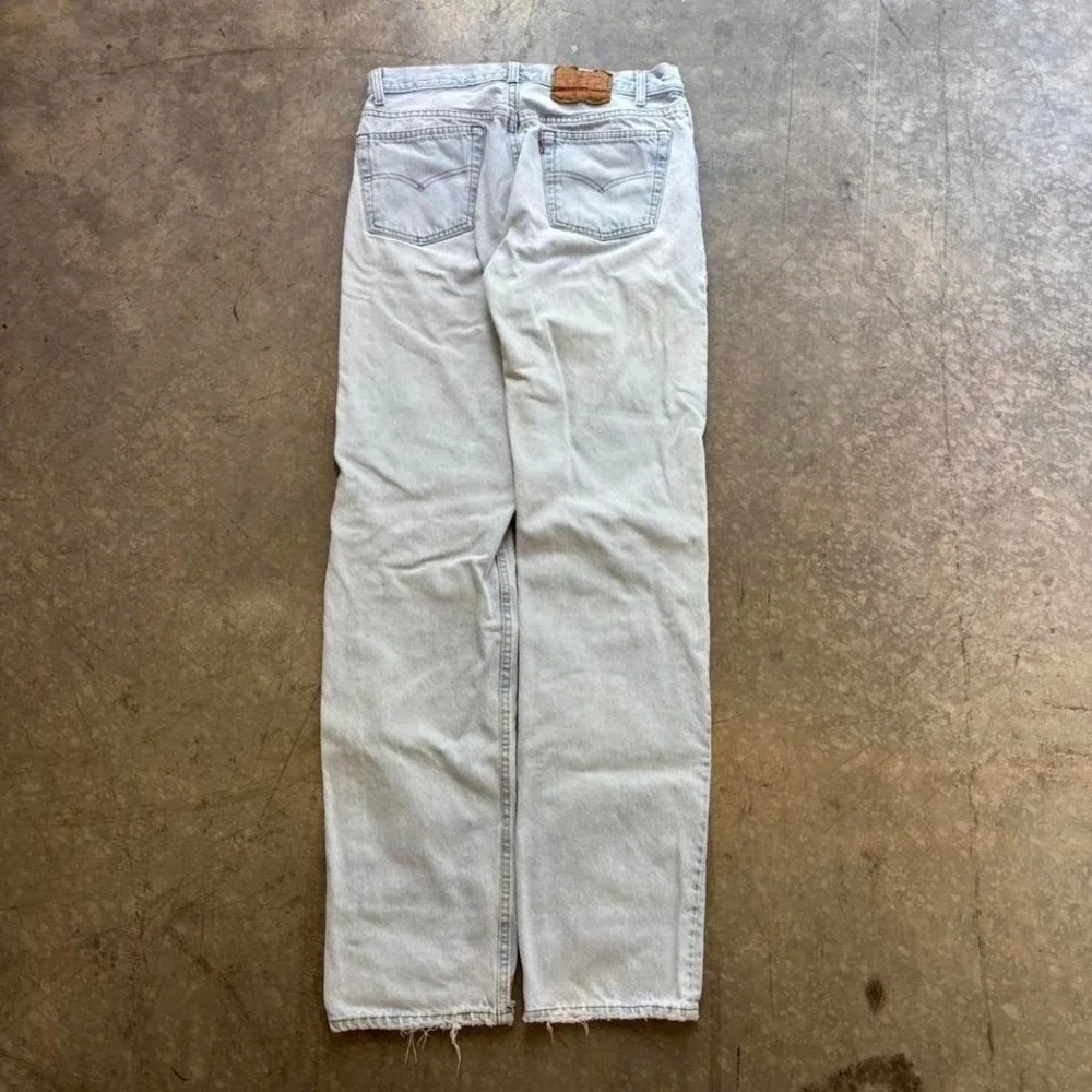 Vintage Made in USA 501 Light Wash Denim Jeans